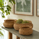 NAPA Home & Garden, SEAGRASS LOOP BASKETS, SET OF 3,N2SG03