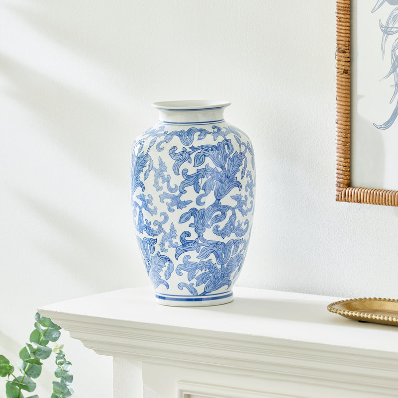 NAPA Home & Garden, BARCLAY BUTERA DYNASTY MAGNOLIA VASE,N3FG04