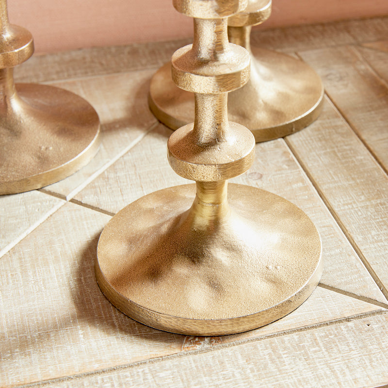 NAPA Home & Garden, ABACUS TAPER HOLDERS, SET OF 3,N3RB04GD