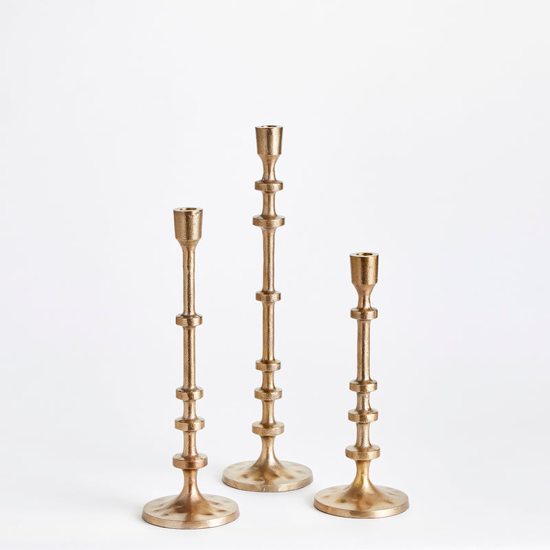 NAPA Home & Garden, ABACUS TAPER HOLDERS, SET OF 3,N3RB04GD