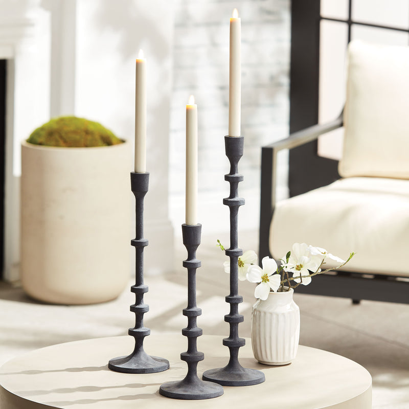 NAPA Home & Garden, ABACUS TAPER HOLDERS, SET OF 3,N3RB04GYD