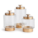 NAPA Home & Garden, BRAIDEN CANISTERS, SET OF 3,N3SE06