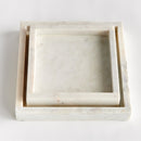 NAPA Home & Garden, AMANI SQUARE MARBLE TRAYS, SET OF 2