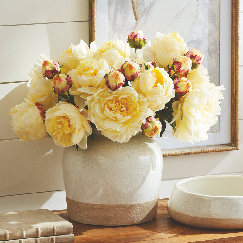 NAPA Home & Garden, PEONIES 21", BUNDLE OF 3,N4GP212YL