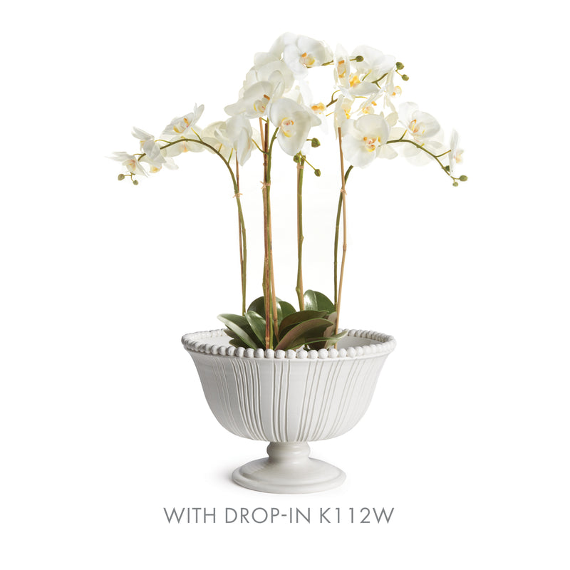 NAPA Home & Garden, PERLA DECORATIVE FOOTED BOWL,N4MP25