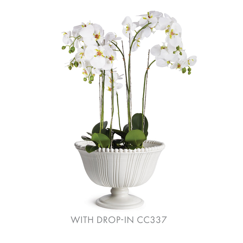 NAPA Home & Garden, PERLA DECORATIVE FOOTED BOWL,N4MP25