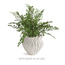 NAPA Home & Garden, ESMERALDA POT LARGE,N4NG17WH