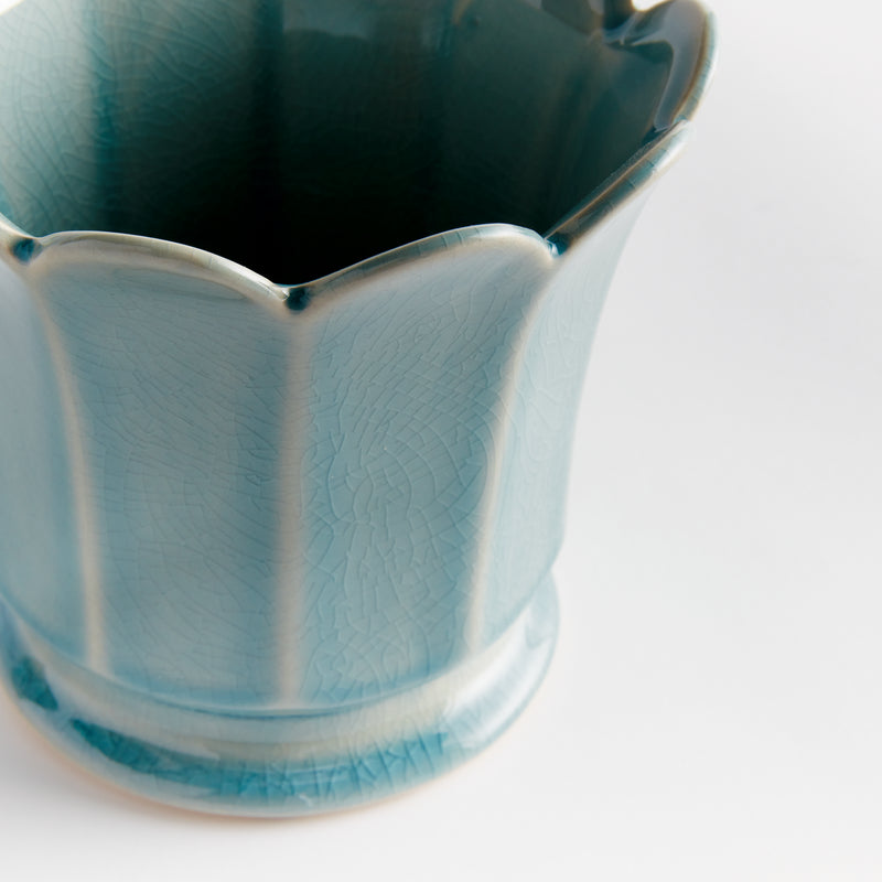 NAPA Home & Garden, MALINE FOOTED  POT SMALL,N4NG36