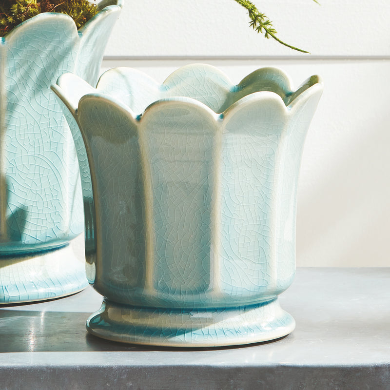 NAPA Home & Garden, MALINE FOOTED  POT LARGE,N4NG37