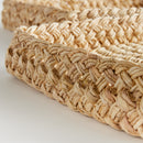 NAPA Home & Garden, ABACA FRENCH BRAIDED SQUARE TRAYS, SET OF 2,N4TD06