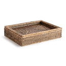 NAPA Home & Garden, BURMA RATTAN LIDDED LETTER BOX