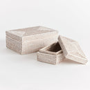 NAPA Home & Garden, Burma Rattan Rectangular Lidded Boxes Collection