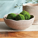 NAPA Home & Garden, Burma Rattan Scalloped Edge Bowl Collection