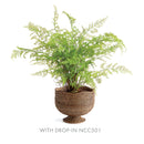 NAPA Home & Garden, BURMA RATTAN  FOOTED CACHEPOT,N4TN05BR