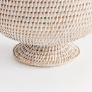 NAPA Home & Garden, BURMA RATTAN FOOTED CACHEPOT,N4TN05WH