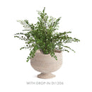 NAPA Home & Garden, BURMA RATTAN FOOTED CACHEPOT,N4TN05WH