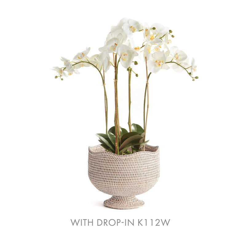 NAPA Home & Garden, Burma Rattan Footed Cachepot Collection