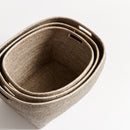 NAPA Home & Garden, BURMA RATTAN FAMILY BASKETS, SET OF 3,N4TN234GY