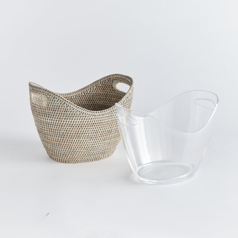 NAPA Home & Garden, BURMA RATTAN BEVERAGE TUB LARGE,N4TN257GY