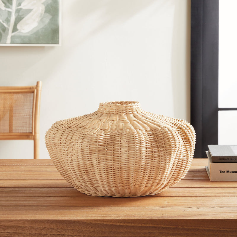 NAPA Home & Garden, CHARLESTON RATTAN PEDESTAL & EVREN VASE COLLECTION