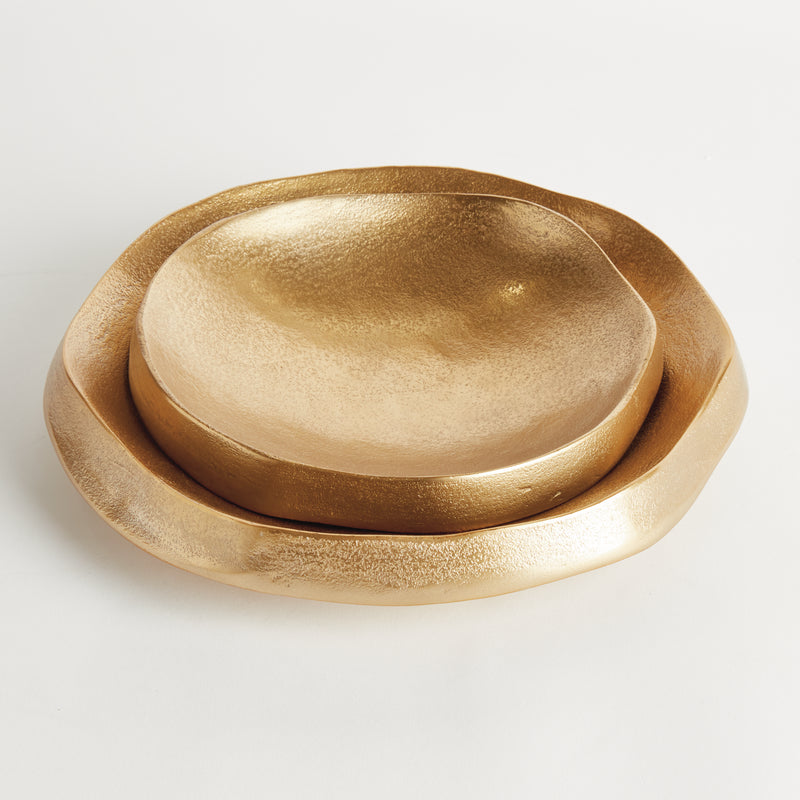 NICO DECORATIVE BOWLS, SET OF 2