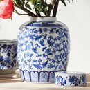 BARCLAY BUTERA DYNASTY BLOSSOM LIDDED JAR