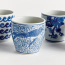 BARCLAY BUTERA DYNASTY MINI FLOWER POTS, SET OF 6