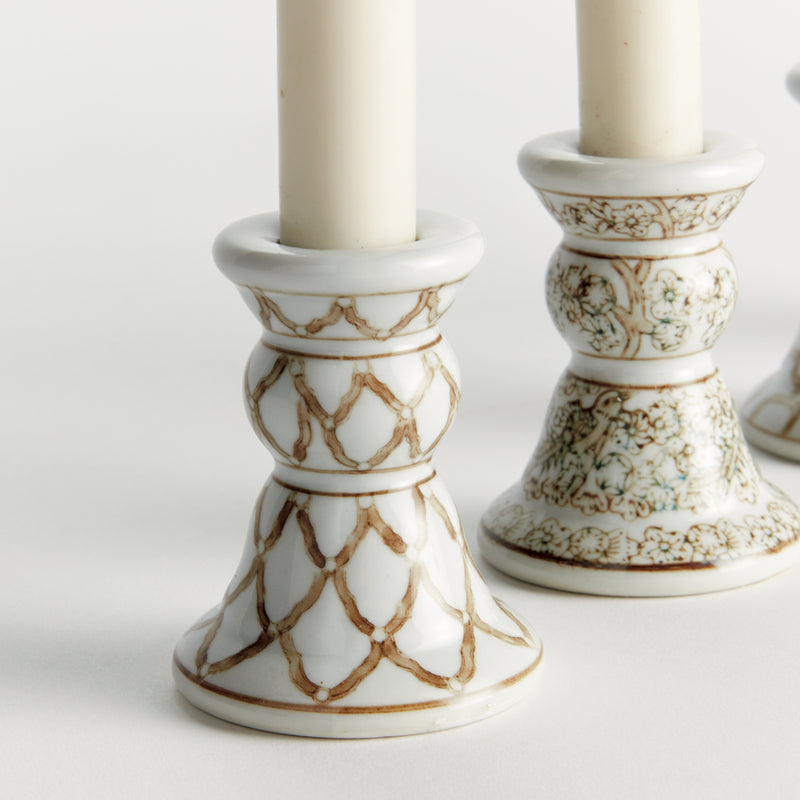 PROVINCE MINI TAPER HOLDERS, SET OF 4