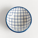 STRIA GRID DIP BOWLS, SET OF 6