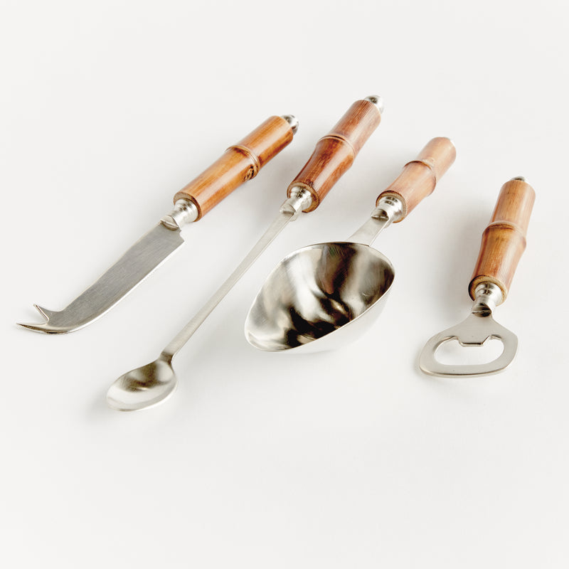 NAPA Home & Garden, BARCLAY BUTERA KEYSTONE COCKTAIL ACCESSORIES, SET OF 4,N5KP15