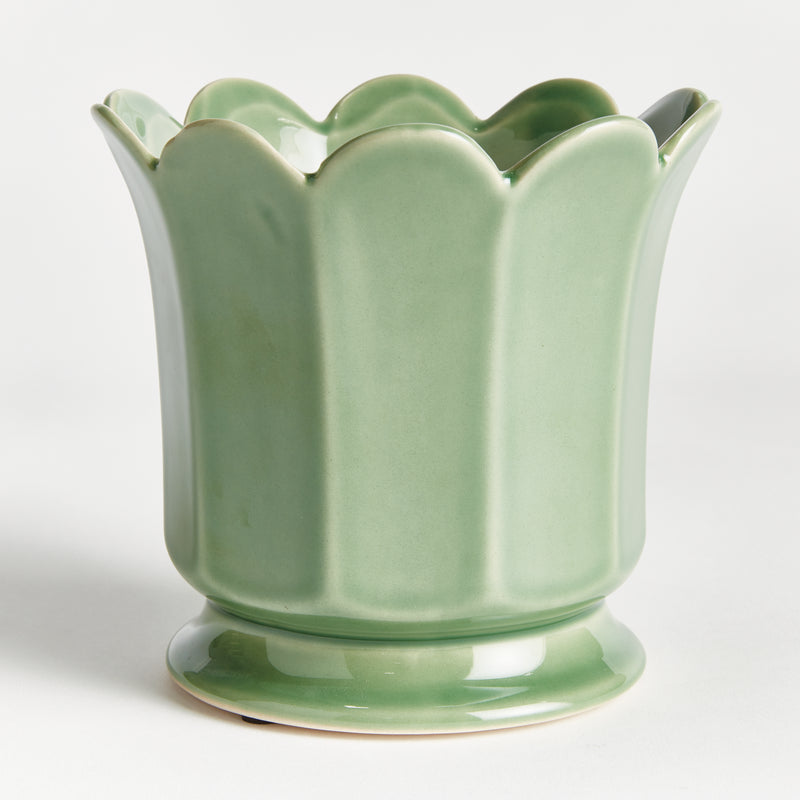 NAPA Home & Garden, MALINE FOOTED  POT SMALL,N5NG36GR