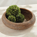 NAPA Home & Garden, BURMA RATTAN SHALLOW DISPLAY BOWLS