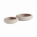 NAPA Home & Garden, BURMA RATTAN SHALLOW DISPLAY BOWLS