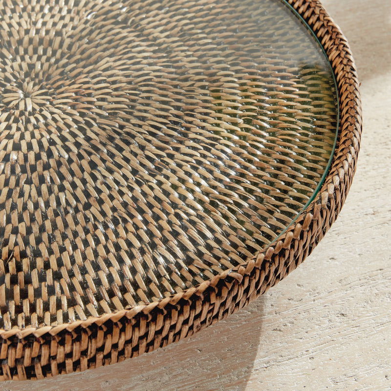 NAPA Home & Garden, BURMA RATTAN SERVING STAND,N5TN15BR