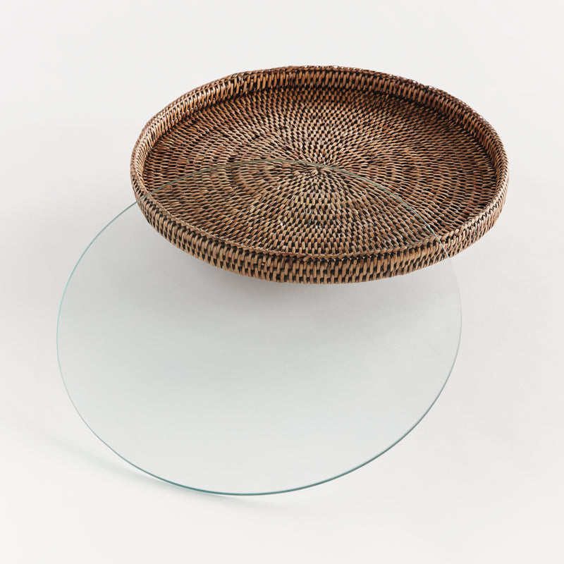NAPA Home & Garden, BURMA RATTAN SERVING STAND,N5TN15BR