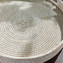 NAPA Home & Garden, BURMA RATTAN ROUND SERVING TRAY