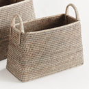 NAPA Home & Garden, BURMA RATTAN MAGAZINE BASKET SET