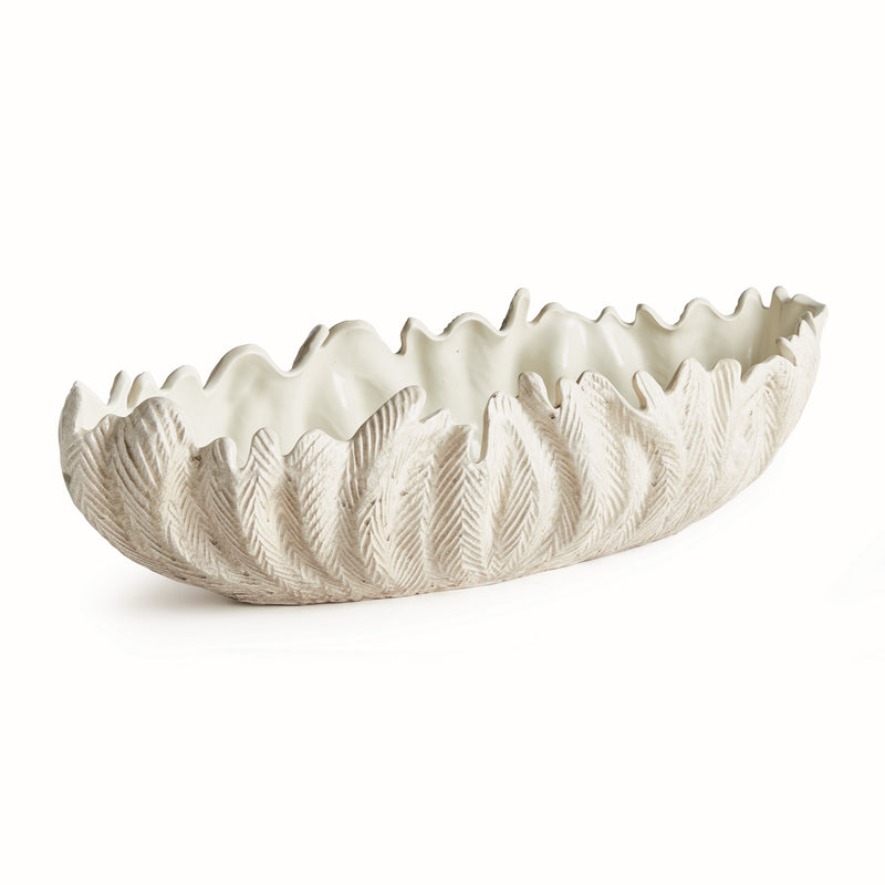 NAPA Home & Garden, WINSLOW DECORATIVE OVAL BOWL,N5UG22GY