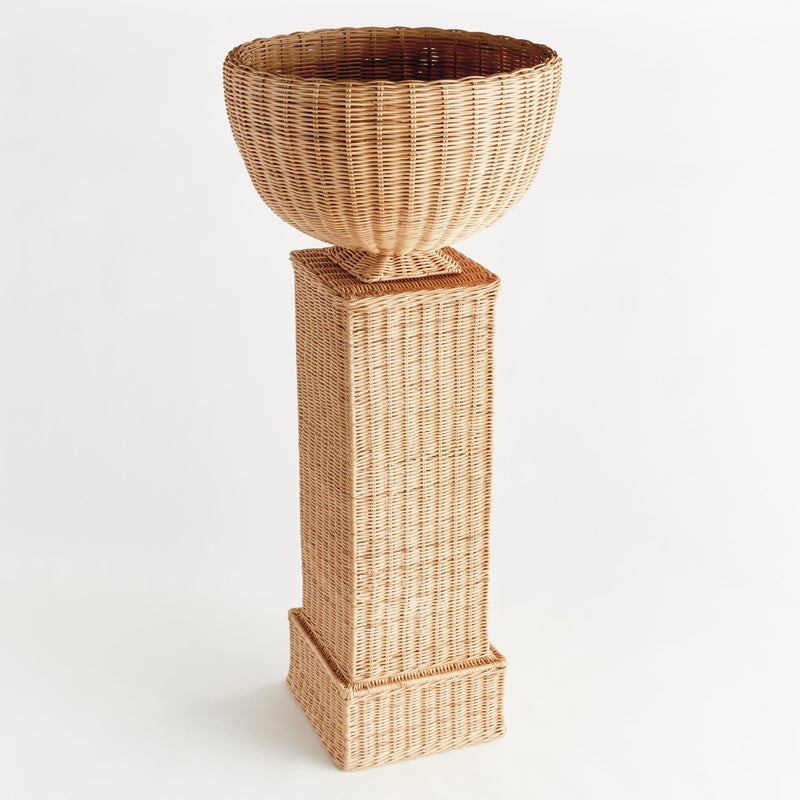 NAPA Home & Garden, CHARLESTON RATTAN PEDESTAL & EVREN VASE COLLECTION