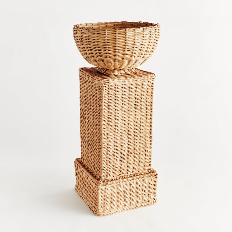 NAPA Home & Garden, CHARLESTON RATTAN PEDESTAL & EVREN VASE COLLECTION