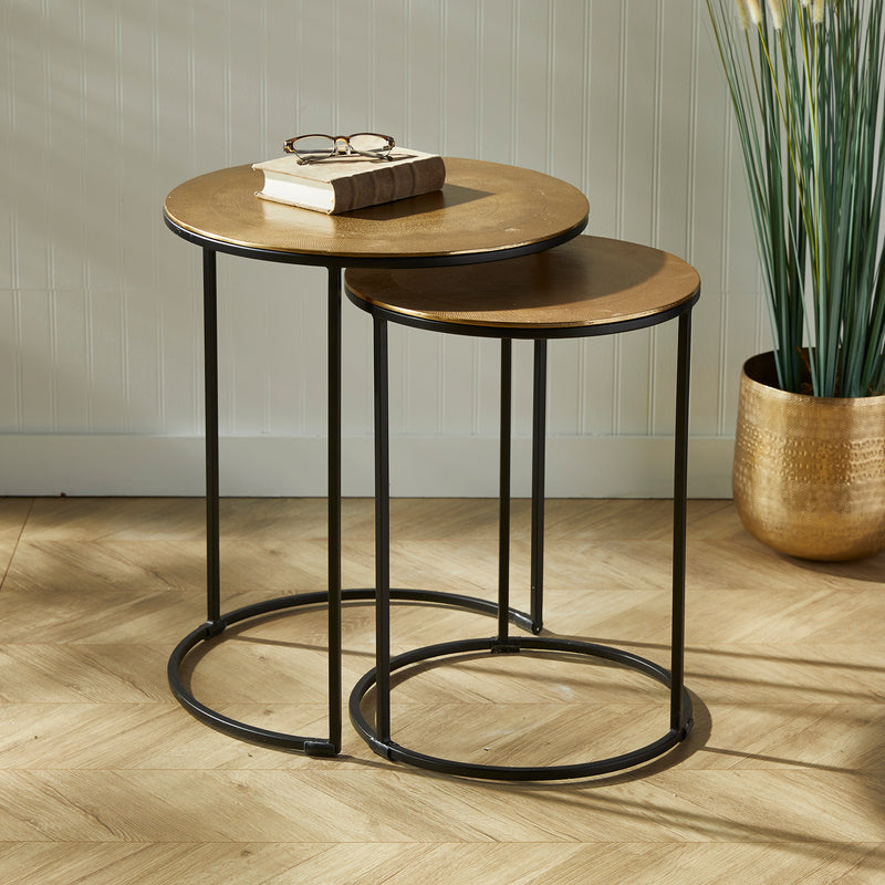 NAPA Home & Garden, ALAMAR SIDE TABLES, SET OF 2,NDK203