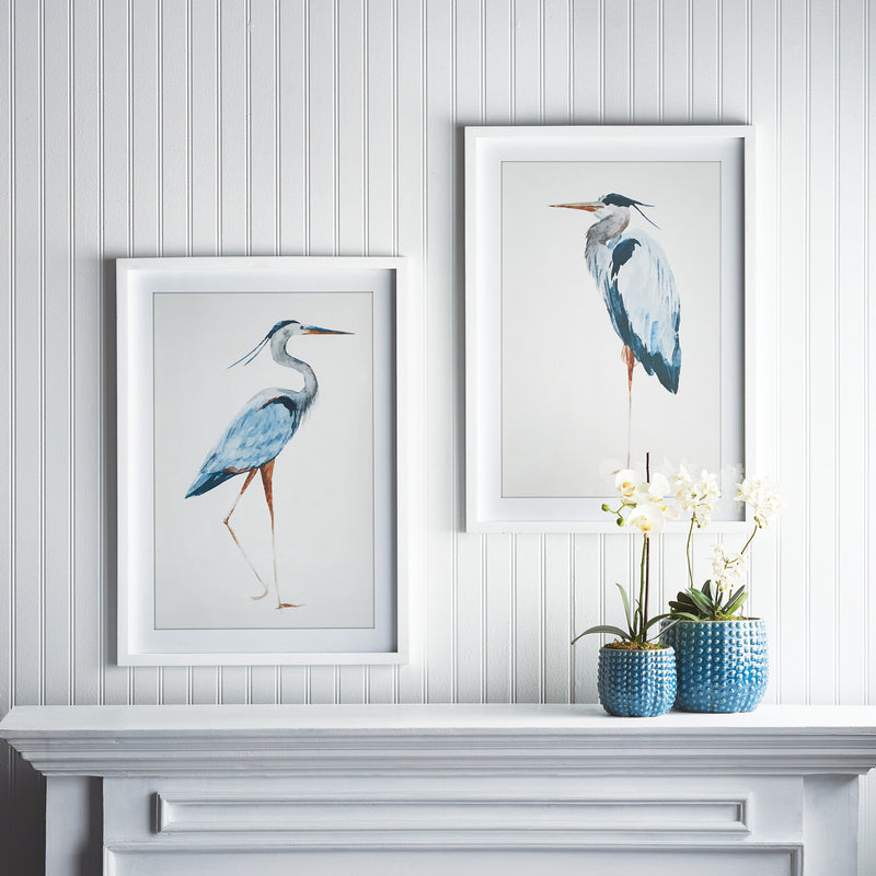 NAPA Home & Garden, BLUE HERON PRINTS, SET OF 2,NH223