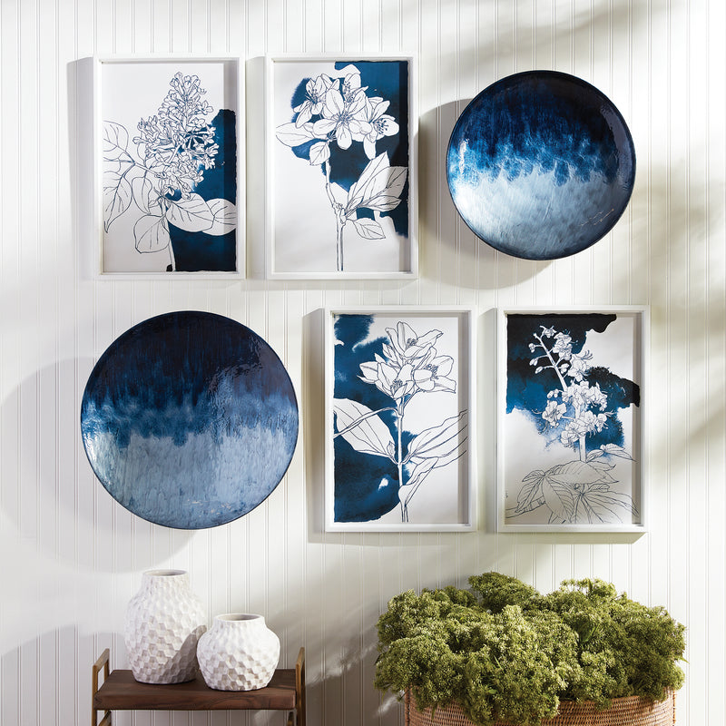 NAPA Home & Garden, STUDIO FLORAL SKETCHES, SET OF 4,NH240
