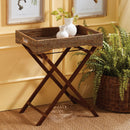 NAPA Home & Garden, BURMA RATTAN BUTLER TRAY TABLE