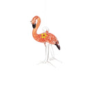 Flamingo Artglass Ornament
