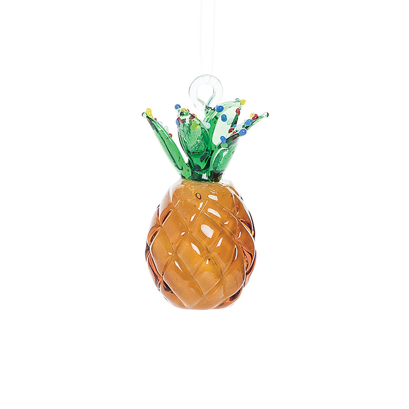 Pineapple Artglass Orn