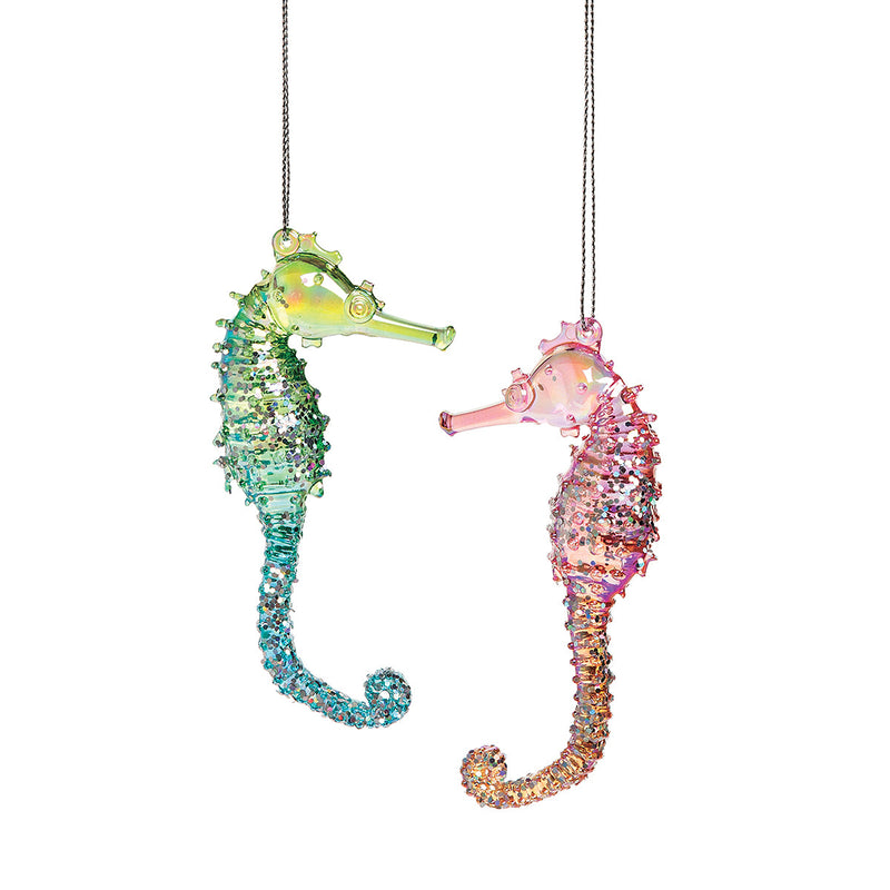 #Sparkle Seahorse Orn, A/2