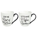 Cup O' Java Gift Set, 17 OZ, Let's have Coffee Together for the rest of our lives