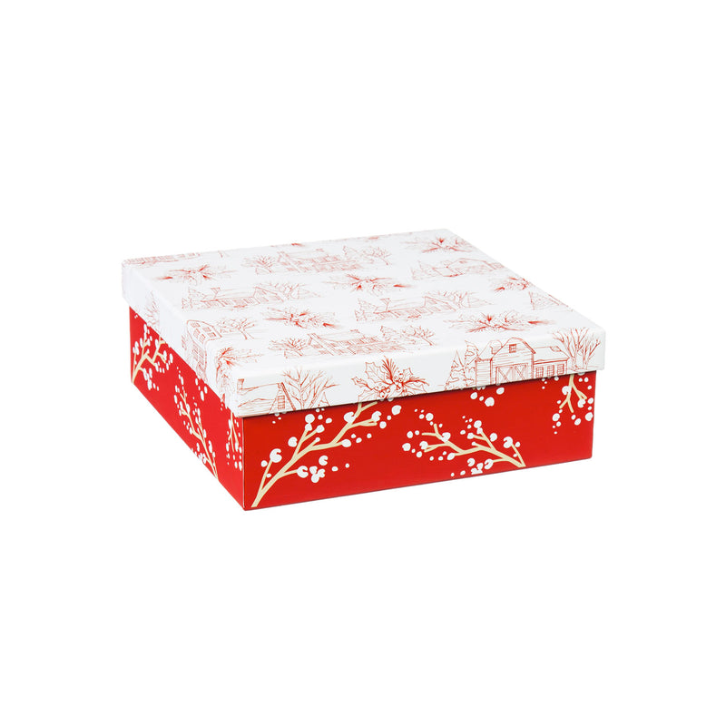 Paper Luncheon Napkin, 60 count w/box,  Holiday Farmhouse,p28826546