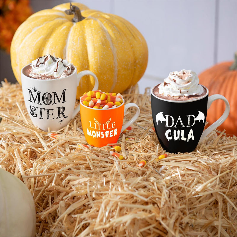 Ceramic Cup O' Java Cup Gift Set, Monster Family